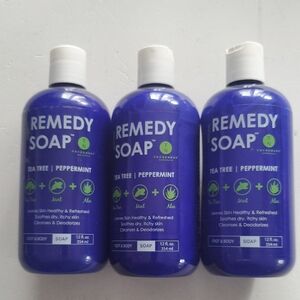 Remedy Soap - Tea Tree & Peppermint - Blue